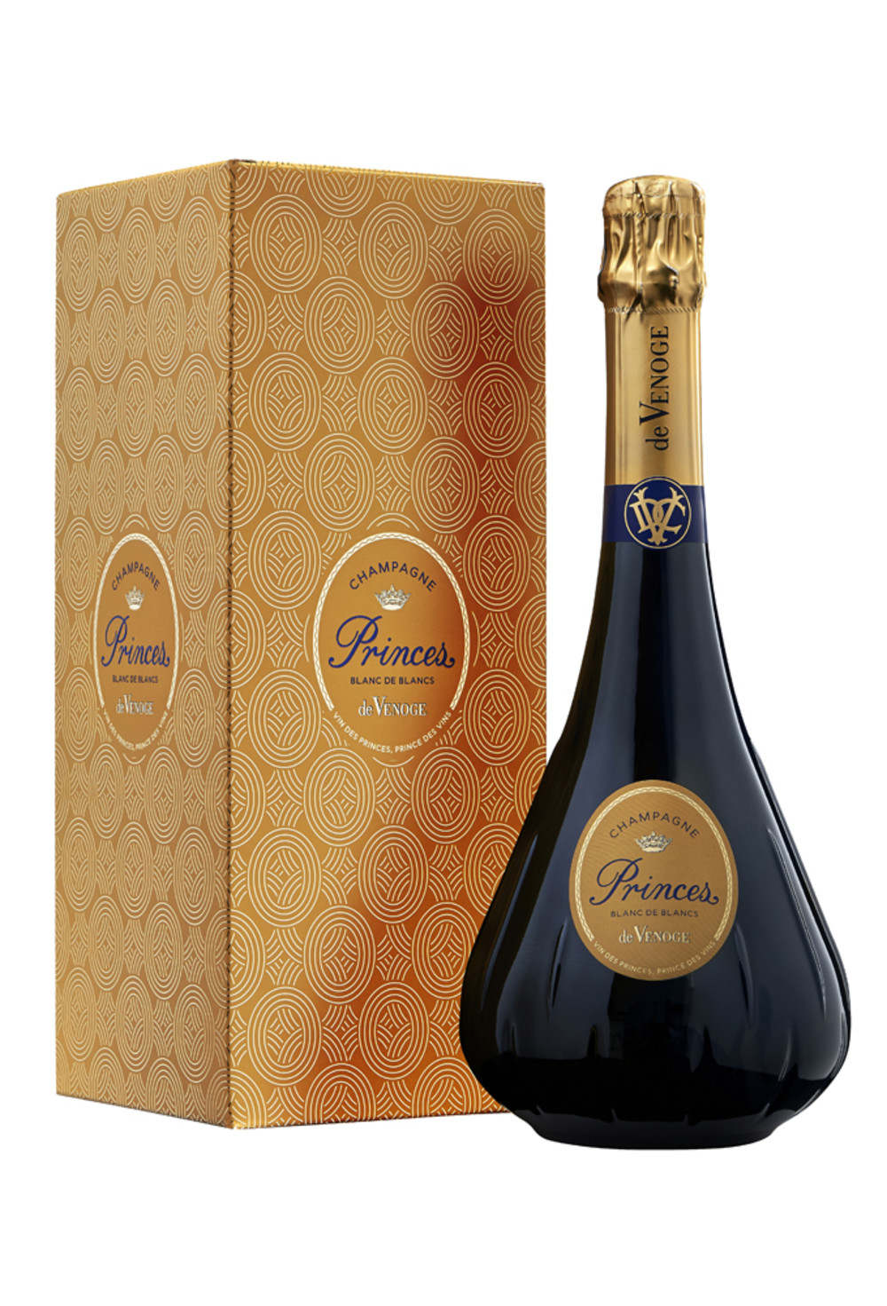 Champagne DeVENOGE_PRINCES_BLANC DE BLANCS et etui_Packshot.jpg